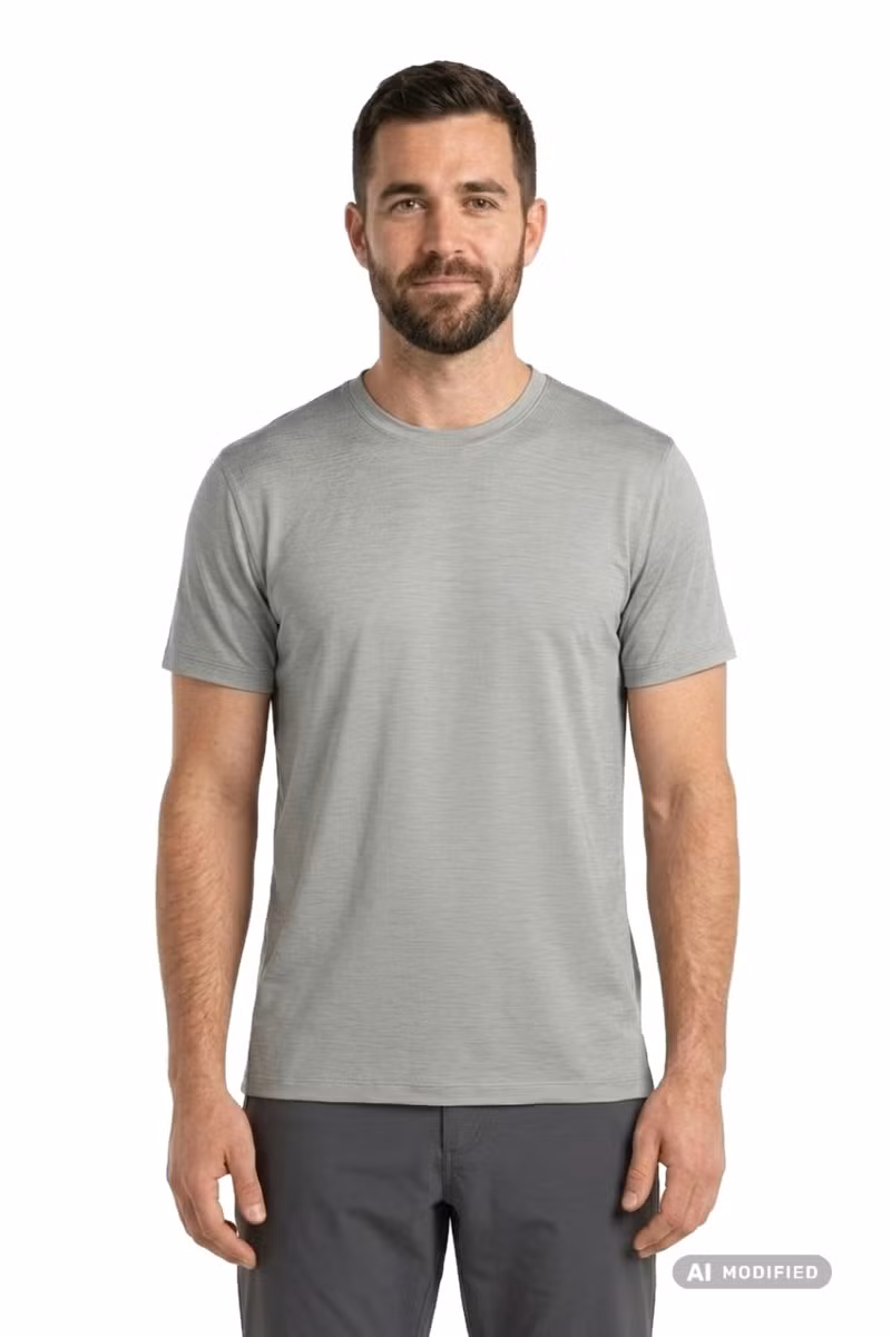 KOSZULKA MERINO 150 ACE SS TEE-PROTO GREY