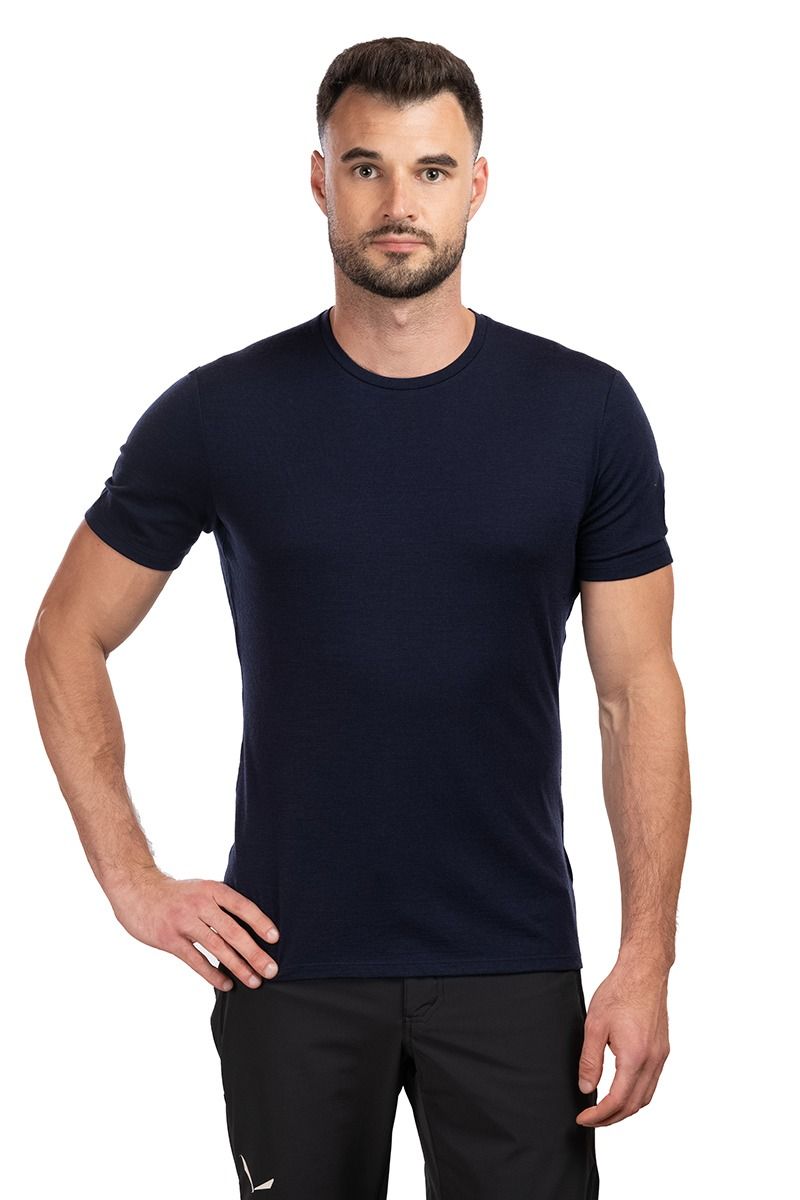 KOSZULKA MERINO 150 ANATOMICA SS CREWE-MIDNIGHT NAVY