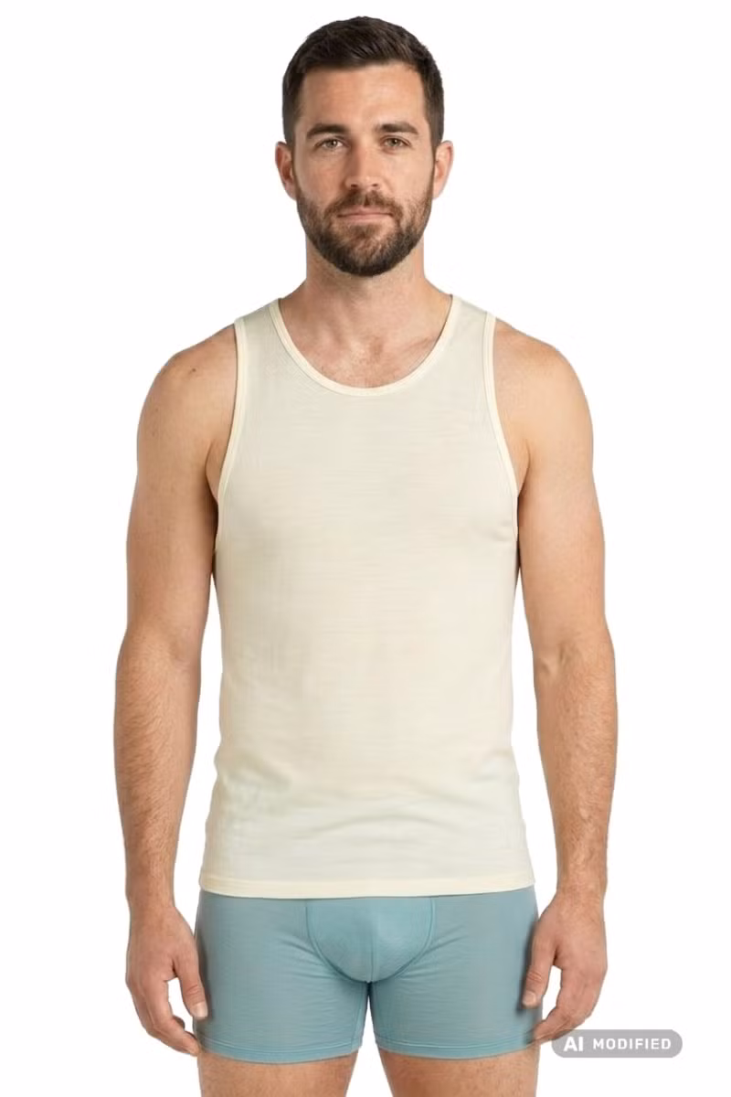 KOSZULKA MERINO 150 ANATOMICA TANK-UNDYED