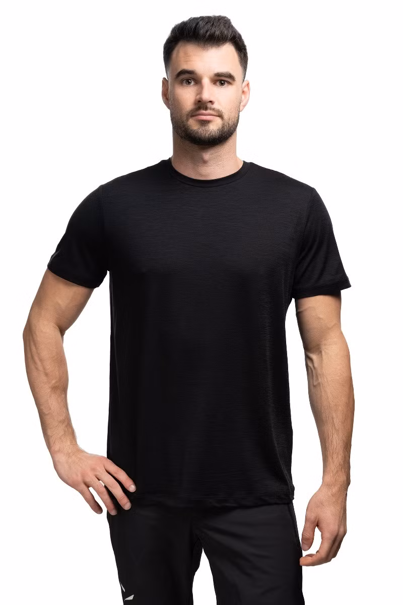 KOSZULKA MERINO 150 TECH LITE III SS TEE-BLACK