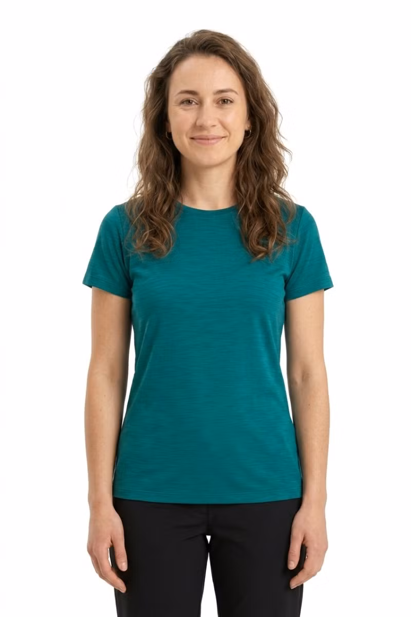 KOSZULKA MERINO 150 TECH LITE III SS TEE WOMEN-TIDAL TEAL
