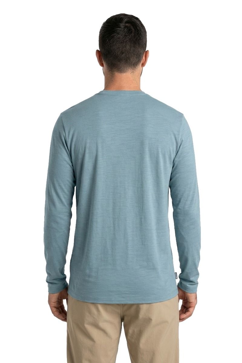 KOSZULKA MERINO 150 TECH LITE LS TEE PEAK BALANCE-FLINT