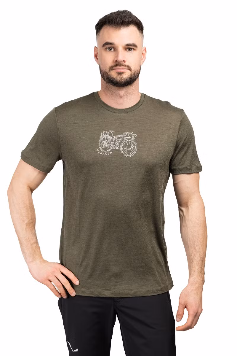 KOSZULKA MERINO 150 TECH LITE SS TEE ADVENTURE RIDE-LODEN