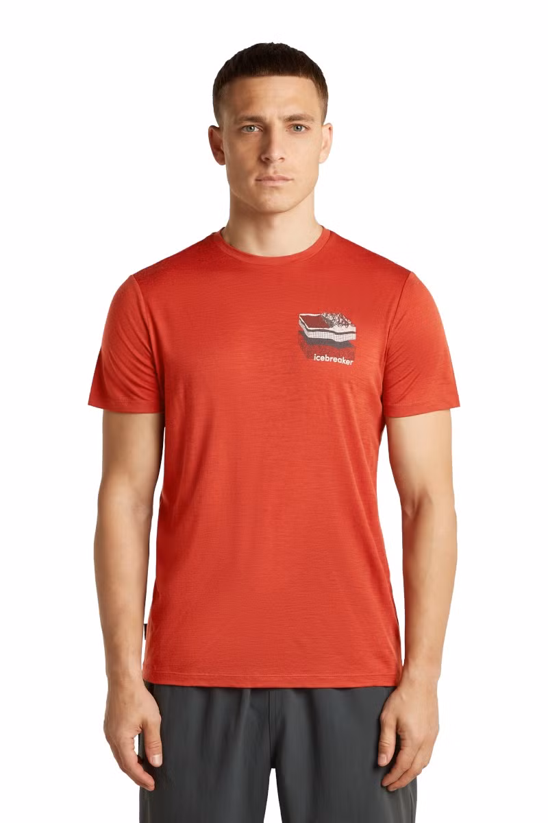 KOSZULKA MERINO 150 TECH LITE SS TEE EVOLVING LAYERS-AGATE