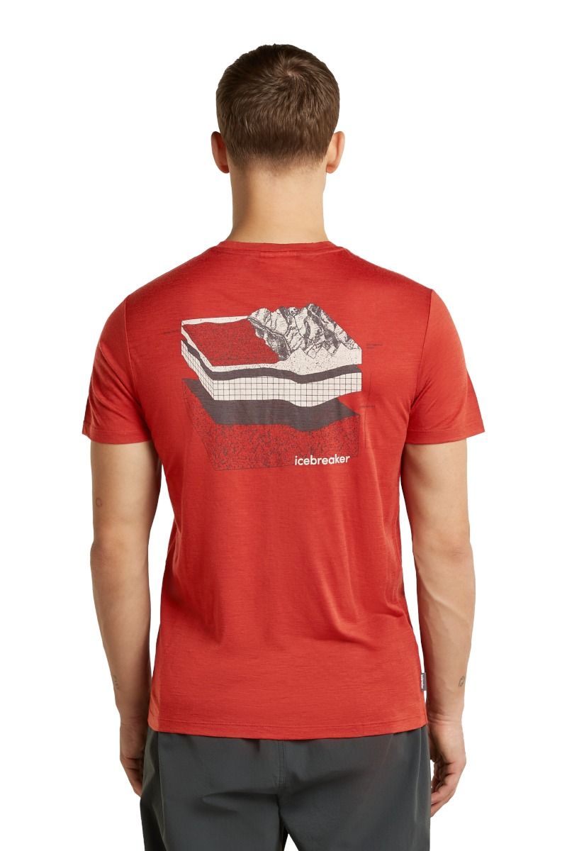 KOSZULKA MERINO 150 TECH LITE SS TEE EVOLVING LAYERS-AGATE