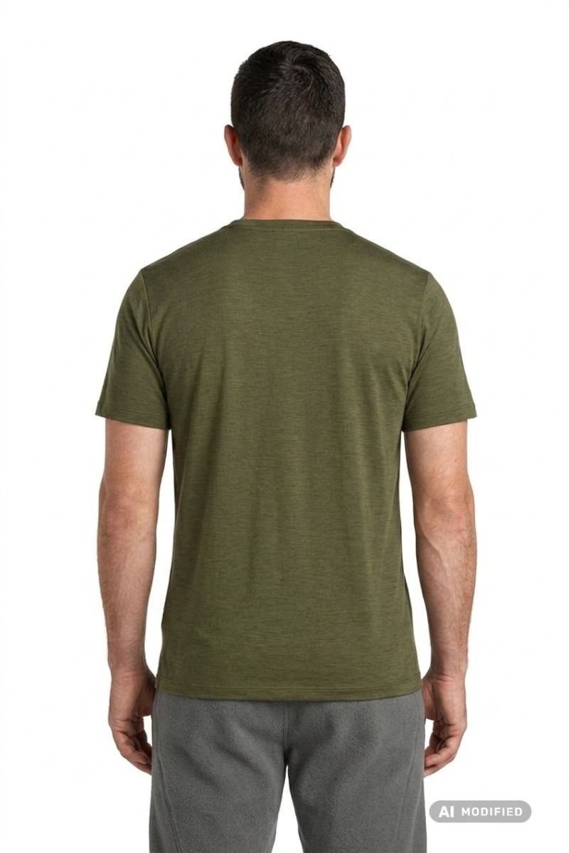 KOSZULKA MERINO 150 TECHLITE SS TEE IN THE WILD-LODEN