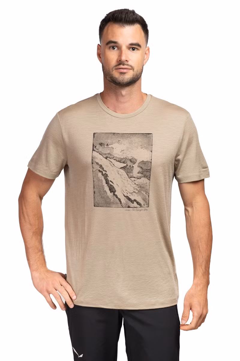 KOSZULKA MERINO 150 TECHLITE SS TEE SUMMIT-FLAGSTONE