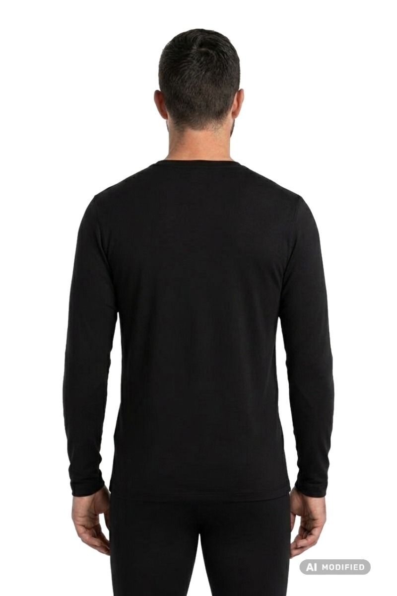 KOSZULKA MERINO 175 EVERYDAY LS CREWE-BLACK