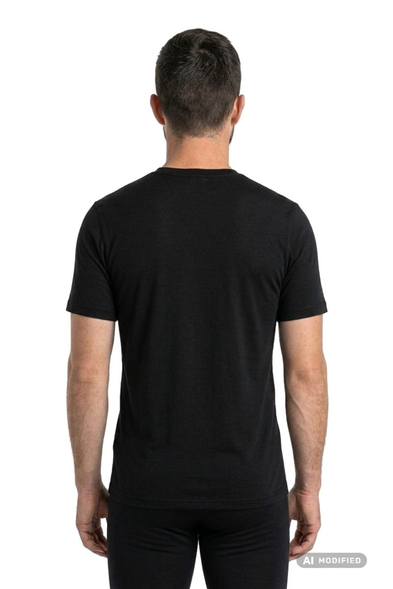 KOSZULKA MERINO 175 EVERYDAY SS CREWE-BLACK