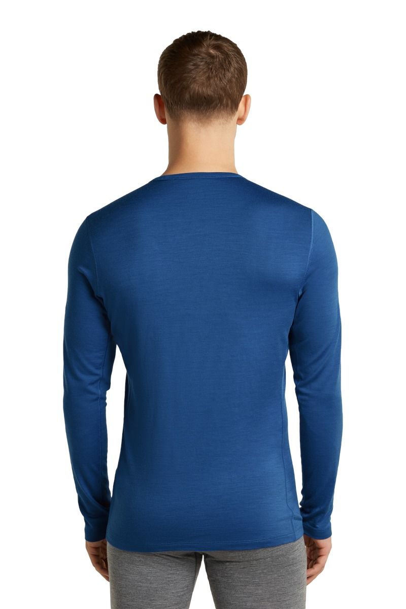 KOSZULKA MERINO 200 OASIS LS CREWE RISING LIGHT-LAZURITE