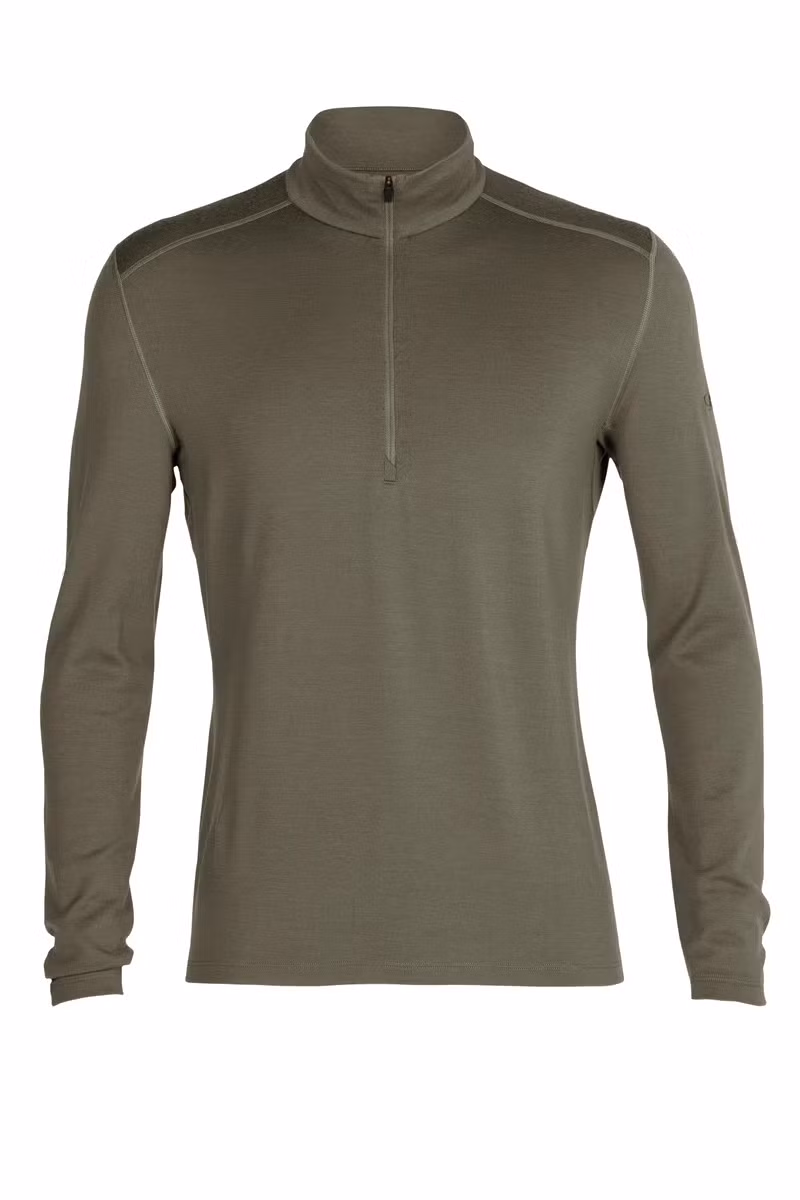 KOSZULKA MERINO 260 TECH LS HALF ZIP-LODEN