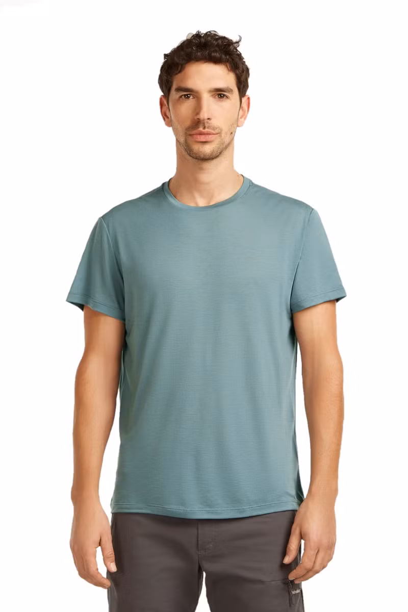 KOSZULKA MERINO CORE SS TEE-BLUE ASH