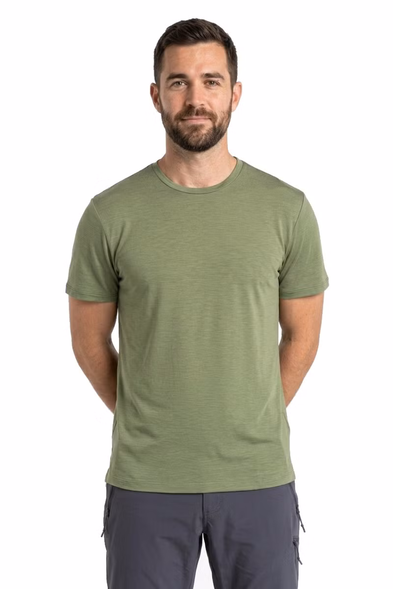 KOSZULKA MERINO CORE SS TEE-LICHEN