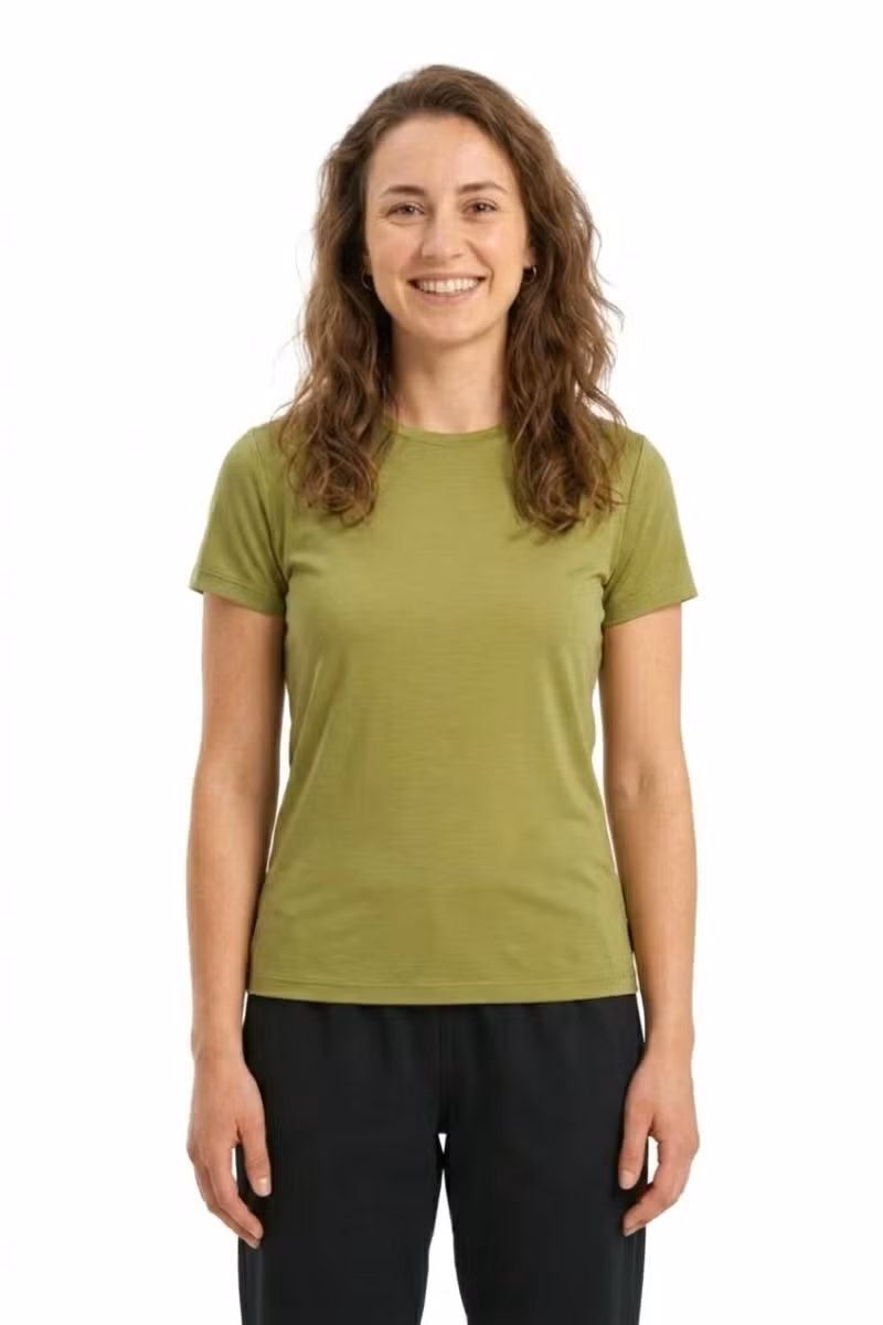 KOSZULKA MERINO CORE SS TEE WOMEN-OLIVE