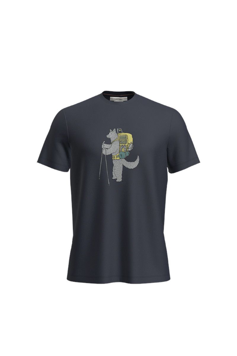 KOSZULKA MERINO150 TECH LITE III SS TEE TECH HEAD-MIDNIGHT NAVY