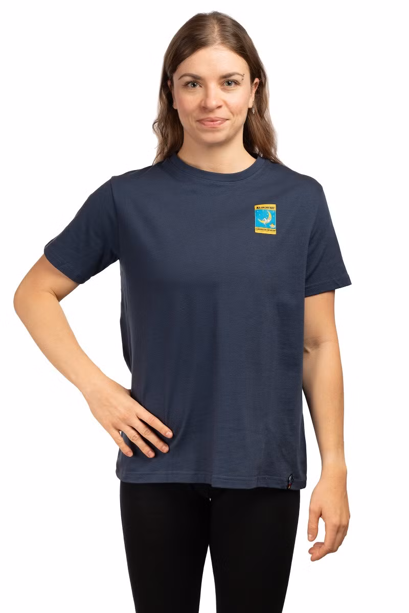 KOSZULKA MOON CLIMB WOMEN-NIGHT SKY