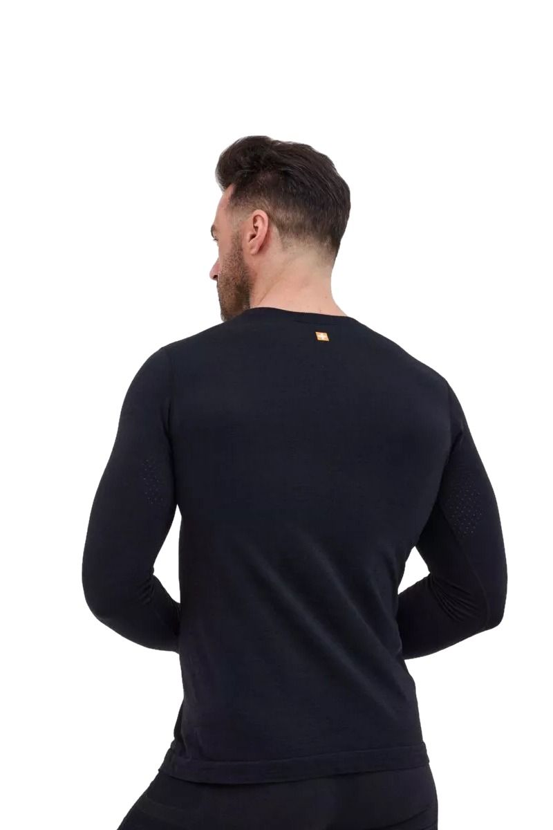 KOSZULKA OUTDOOR WOOL PRO MĘSKA LS1414-CZARNY