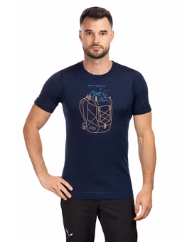 KOSZULKA OUTDOOR WOOL PRO SS1456M-NAVY