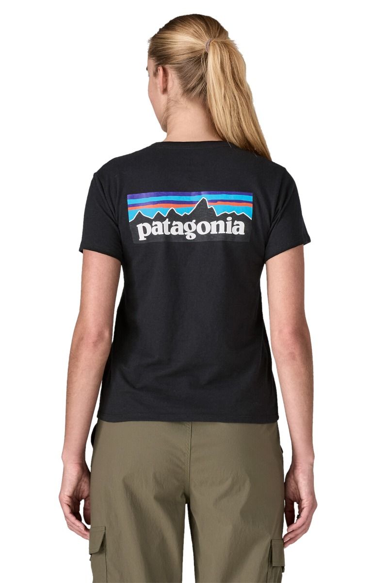 KOSZULKA P-6 LOGO RESPONSIBILI-TEE WOMEN-BLACK