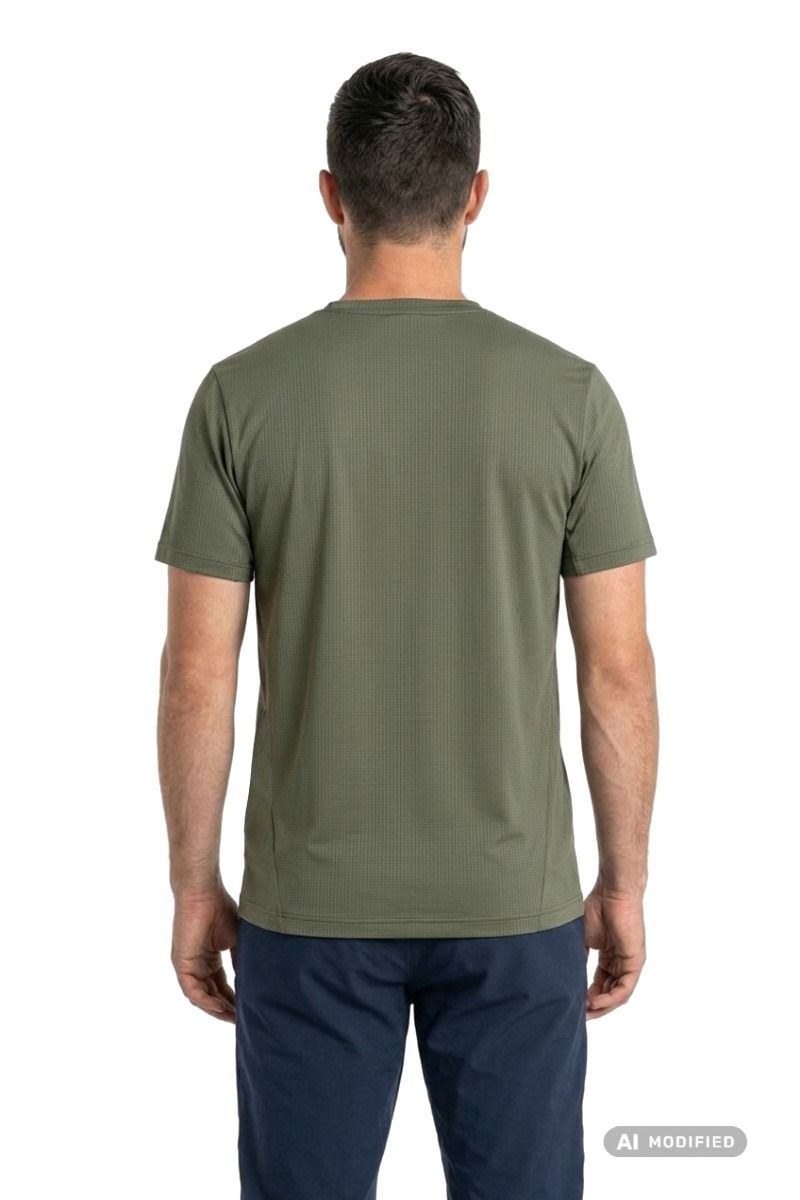 KOSZULKA PEDROC DRY LIGHT-FADED GREEN