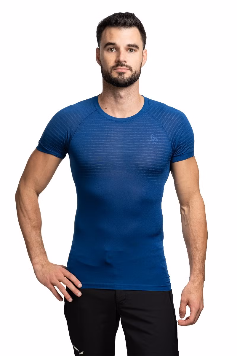 KOSZULKA PERFORMANCE X LIGHT ECO BL TOP CREW NECK SS-LIMOGES