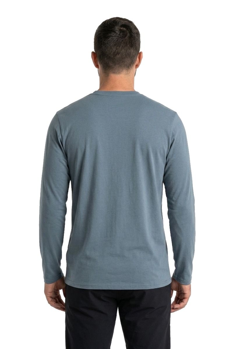 KOSZULKA PERRIS BAMBOO LONGSLEEVE-BLUE