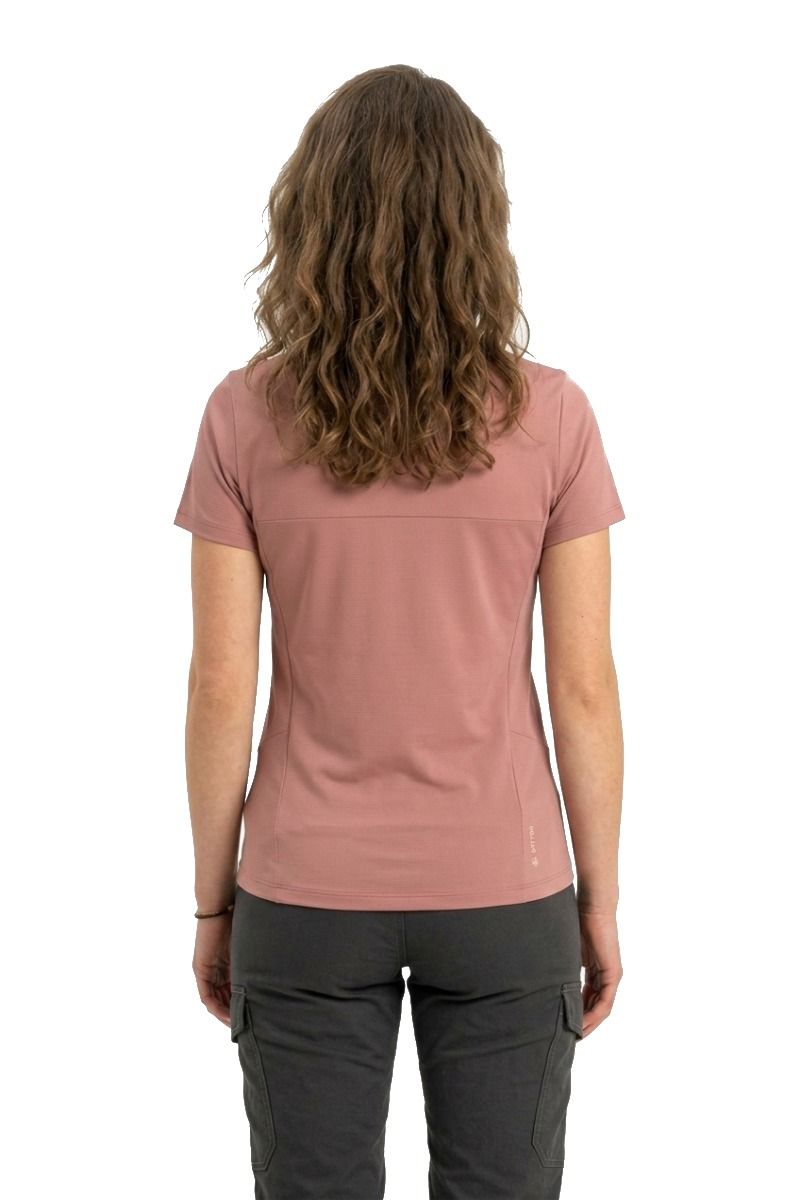 KOSZULKA PUEZ SPORTY DRY WOMEN-DESERT PINK