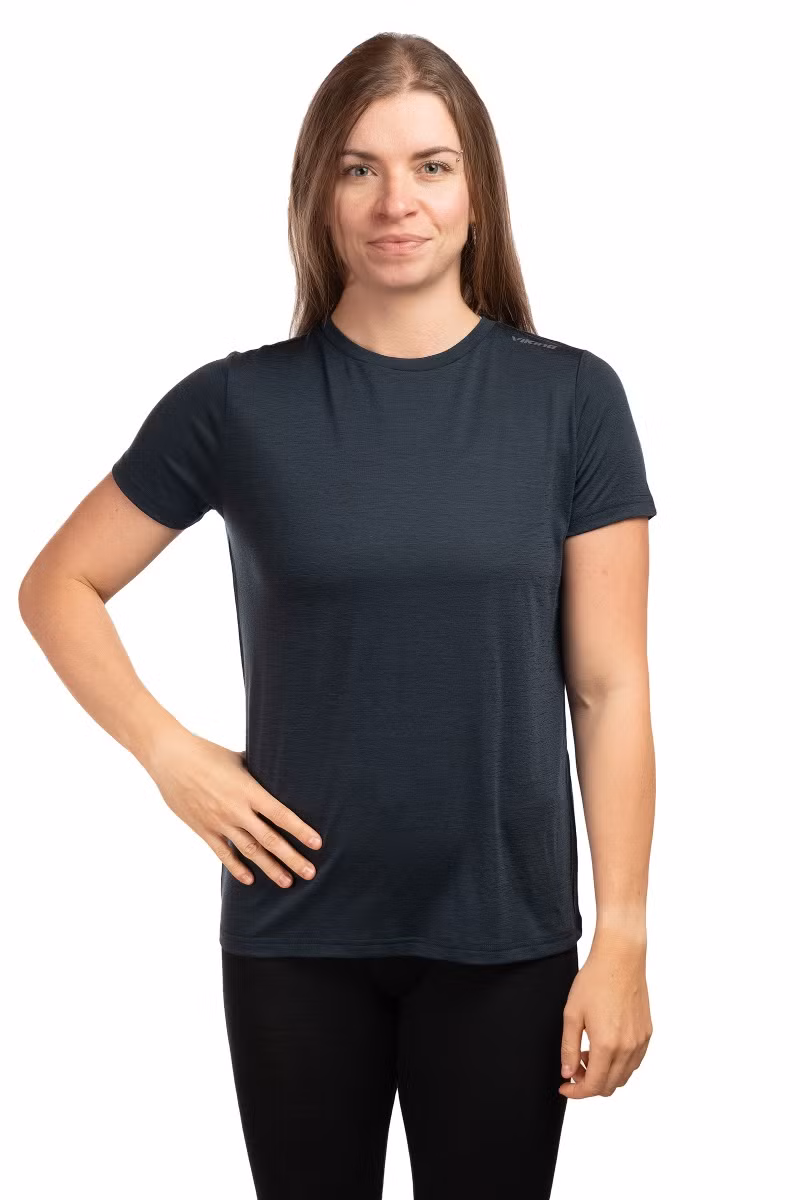 KOSZULKA SALEN WOMEN-NAVY