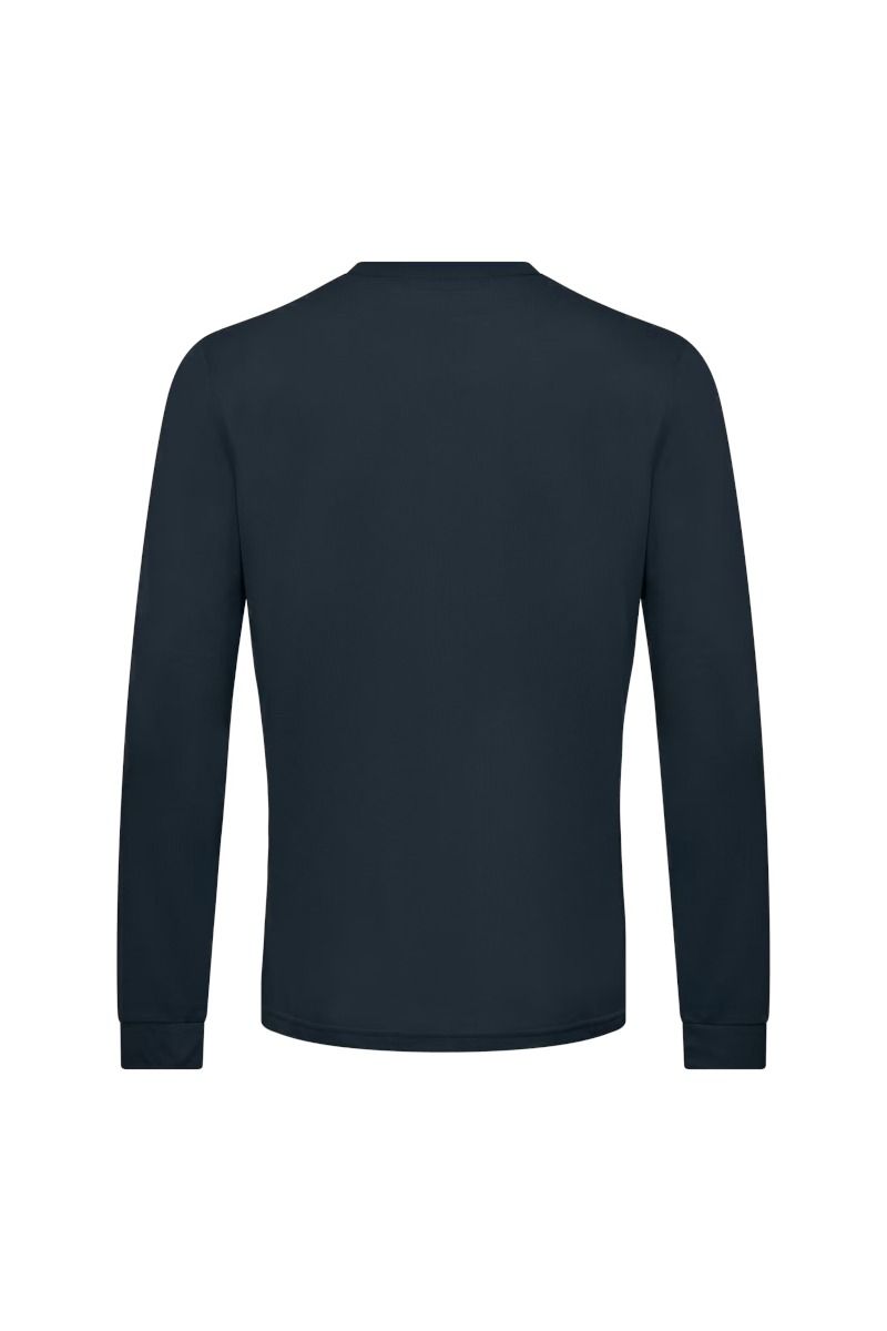 KOSZULKA SOLIDLOGO DRY LS-BLUEBERRY