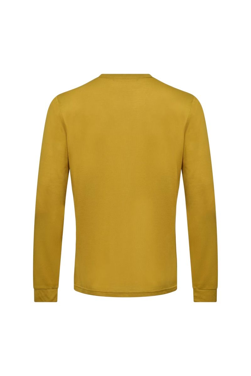 KOSZULKA SOLIDLOGO DRY LS-OLIVE OIL