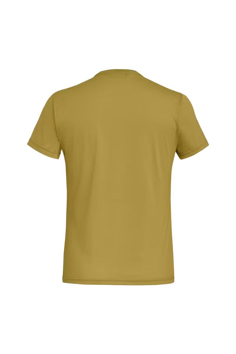 KOSZULKA SOLIDLOGO DRY SS-OLIVE OIL