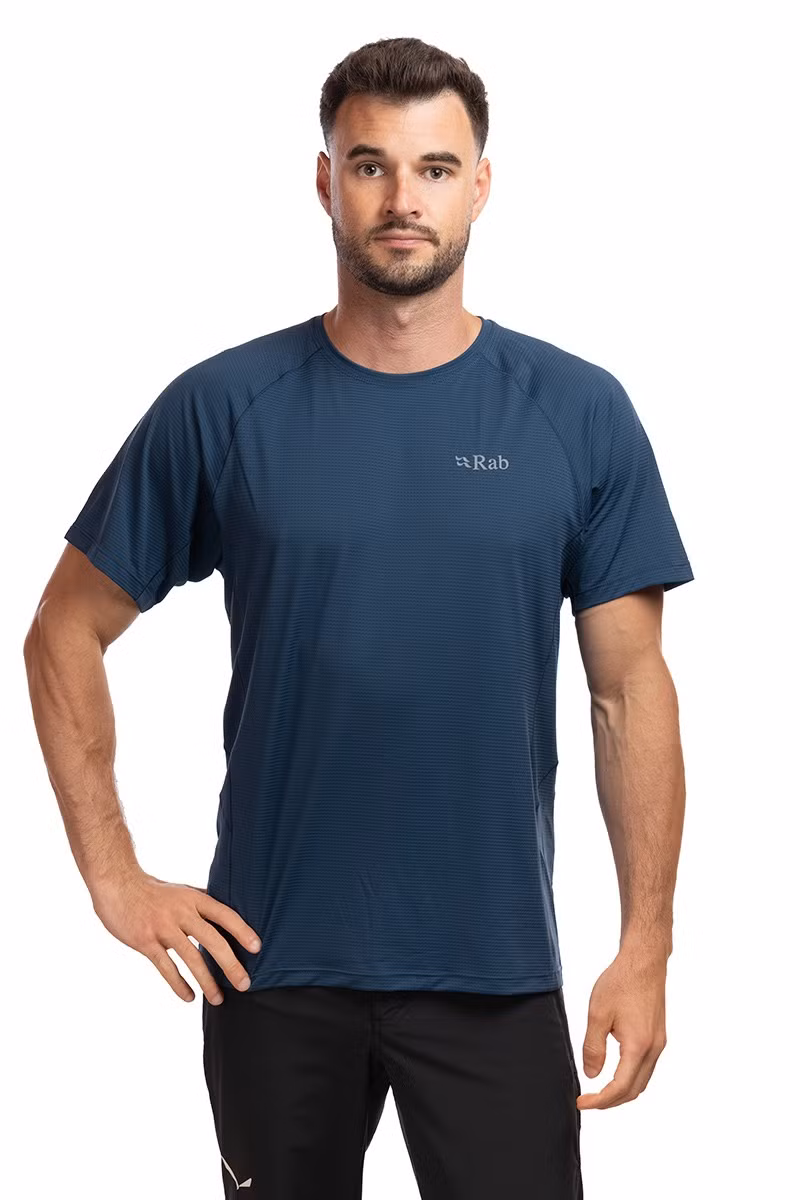 KOSZULKA SONIC TEE-TEMPEST BLUE
