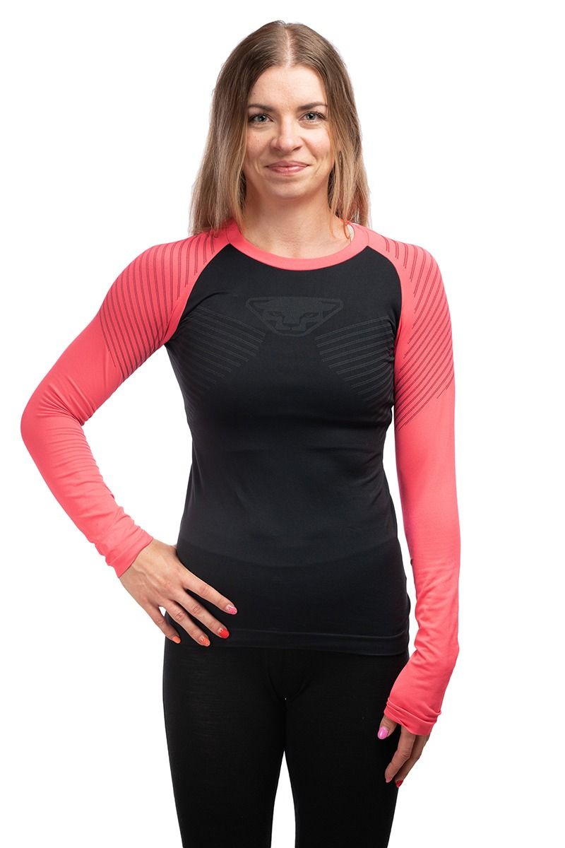 KOSZULKA SPEED DRYARN LONGSLEEVE WOMEN-ULTRA CORAL