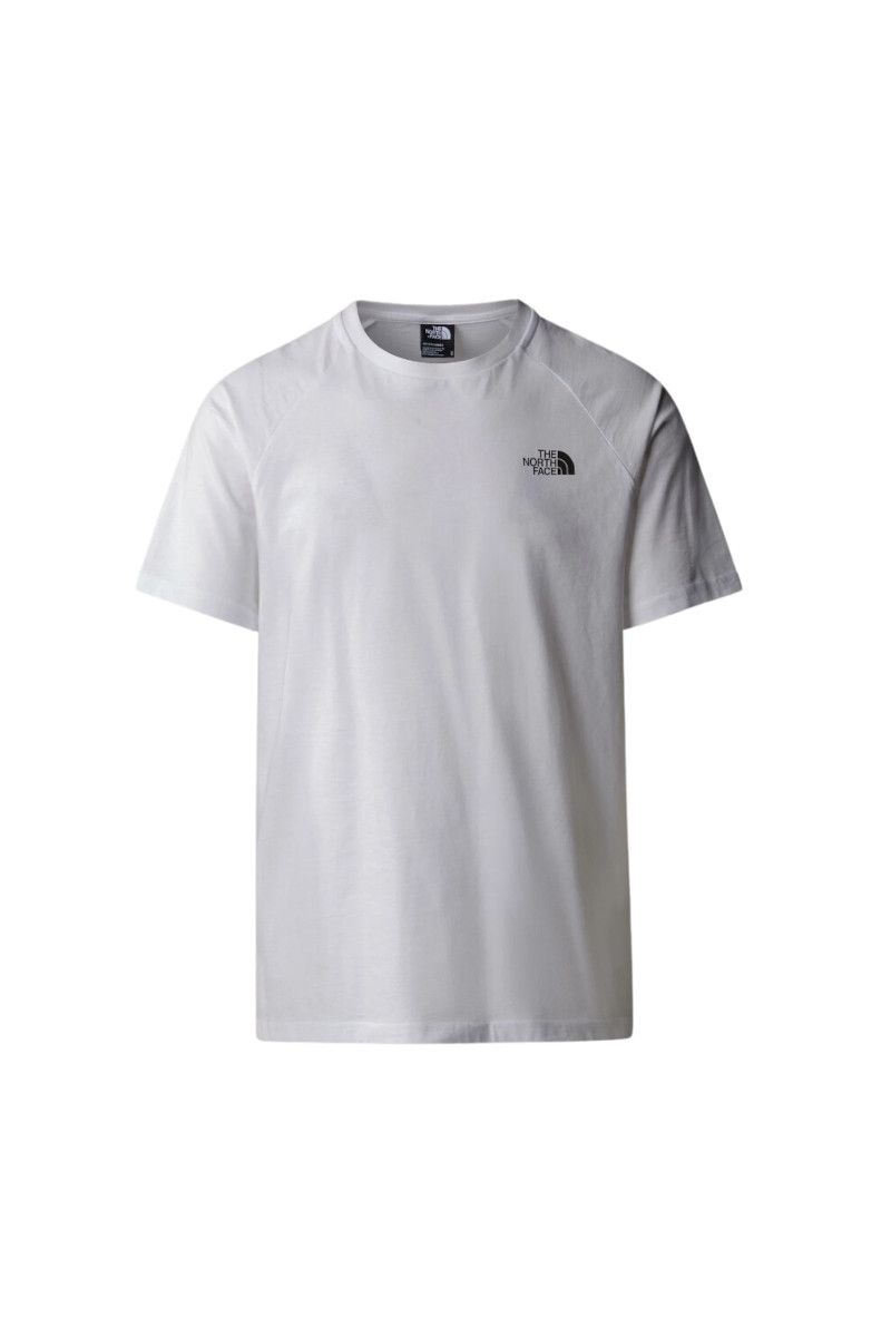KOSZULKA SS NORTH FACES TEE-TNF WHITE - Skalnik