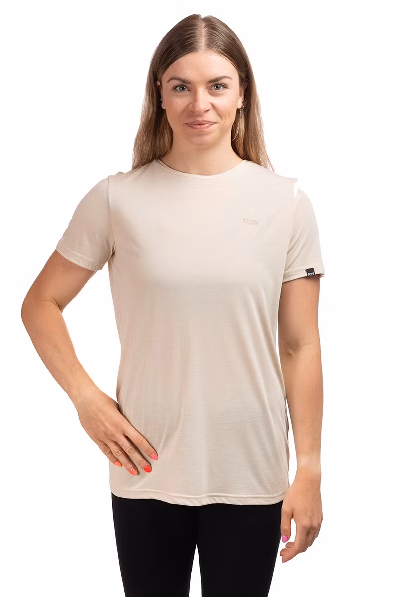 KOSZULKA TAMALA BAMBOO WOMEN-BEIGE