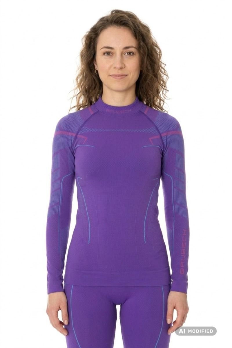 KOSZULKA THERMO LS1310W WOMEN-LAVENDER
