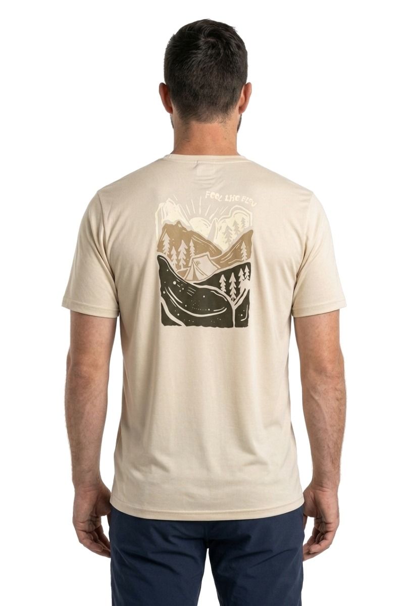 KOSZULKA TIMBERON BAMBOO-BEIGE
