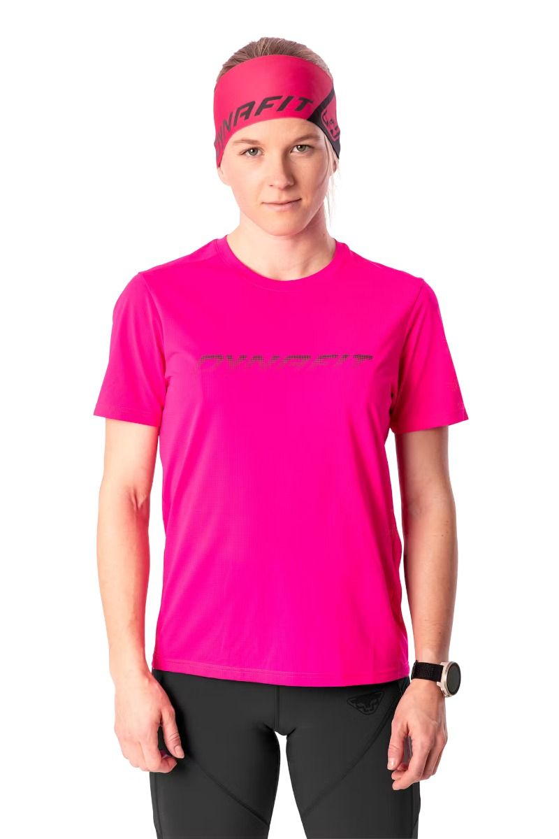 KOSZULKA TRAIL REFLECTIVE T-SHIRT WOMEN-PINK GLO