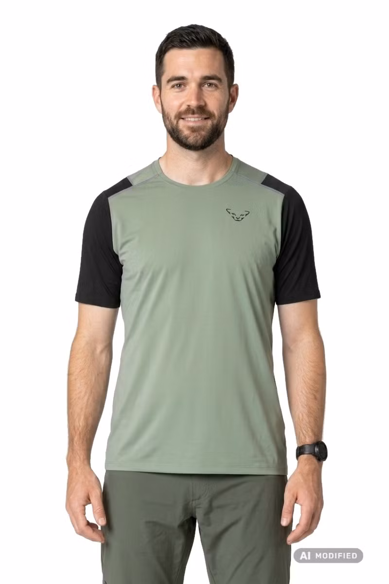 KOSZULKA TRANSALPER SS TEE-SAGE-0910