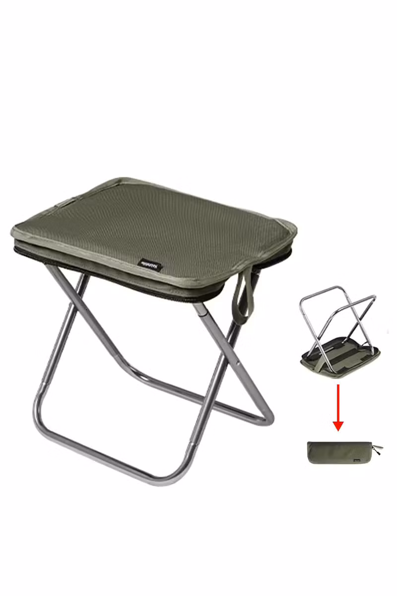 KRZESŁO TURYSTYCZNE XL01 ULTRALIGHT FOLDING STOOL CNK2550JJ011-GREEN
