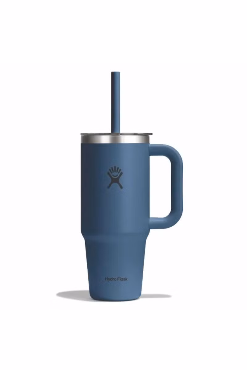 KUBEK TERMICZNY TRAVEL TUMBLER CLEAR LID 24 OZ / 710 ML-HARBOR BLUE
