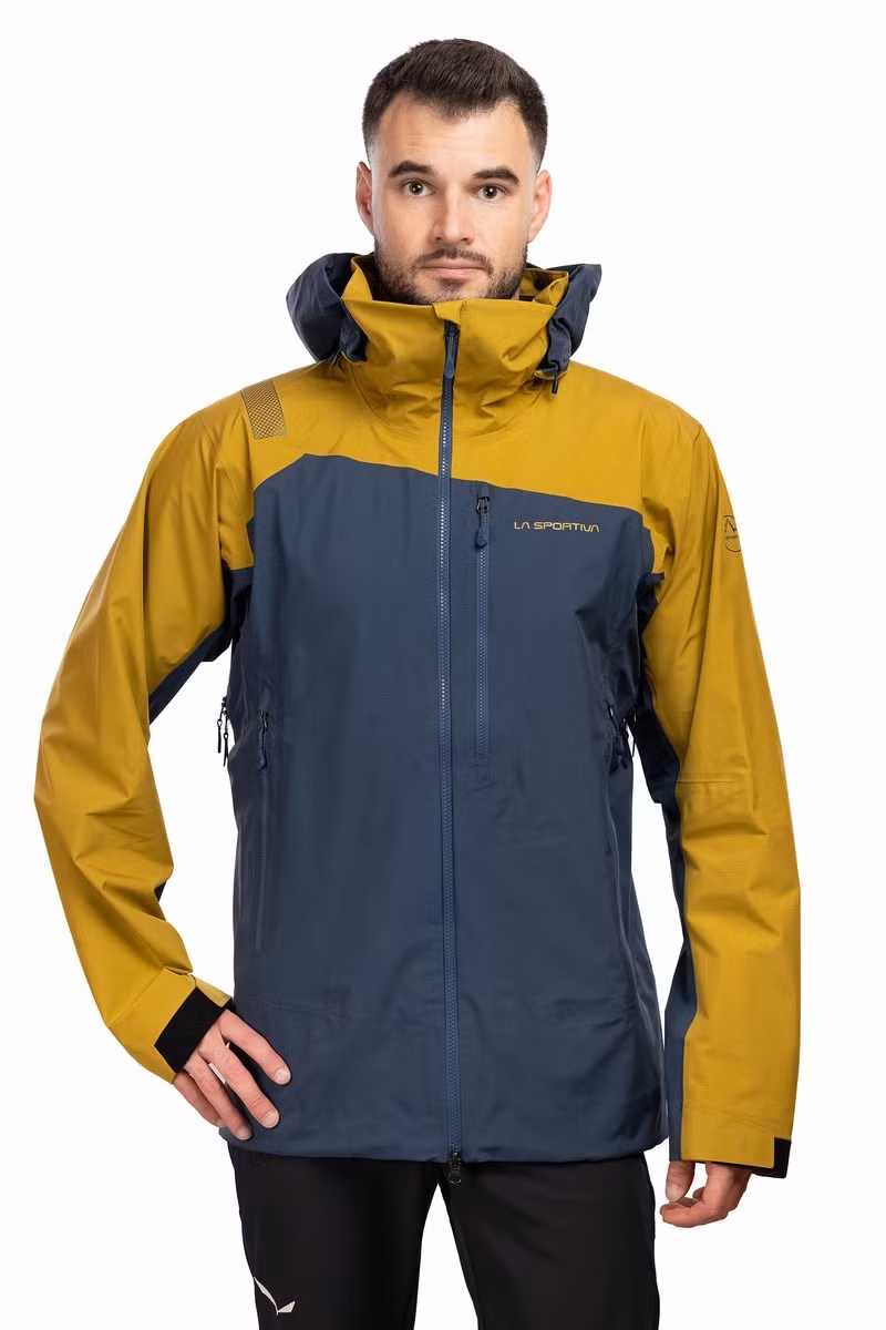 KURTKA ALPINE GUIDE GTX PERFORMANCE-NIGHT SKY-SAVANA