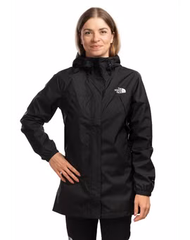 KURTKA ANTORA RAIN PARKA WOMEN-TNF BLACK