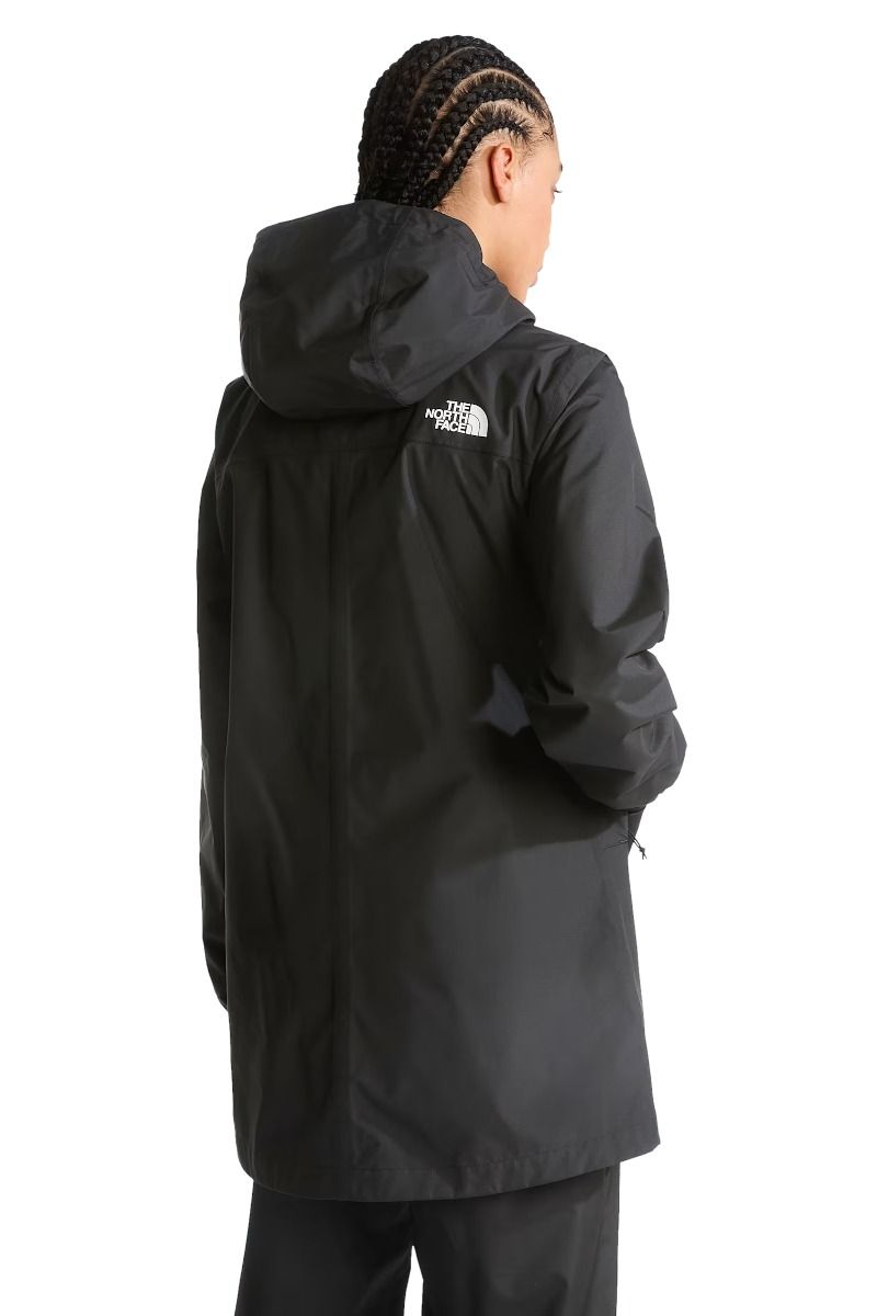 KURTKA ANTORA RAIN PARKA WOMEN-TNF BLACK