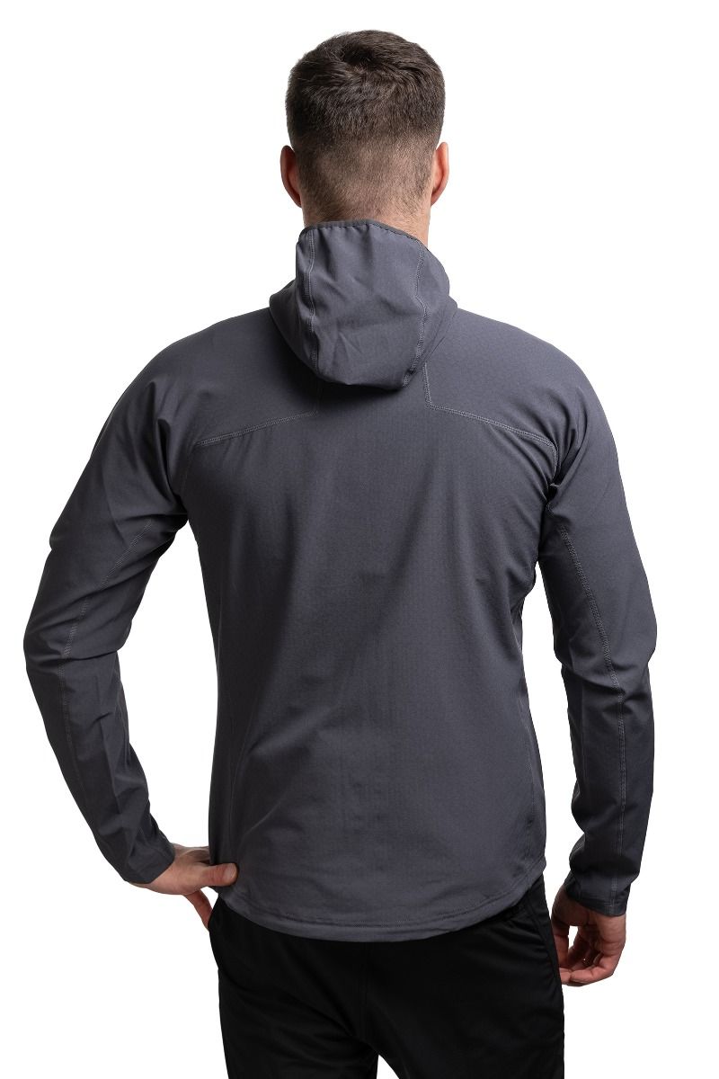 KURTKA ARROW HOODED-ANVIL-REDROCK