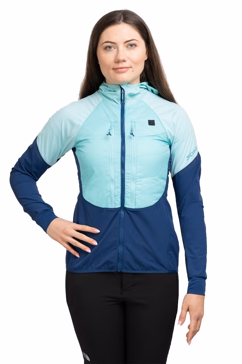 KURTKA ASPRINO WOMEN-NAVY-TURQUOISE