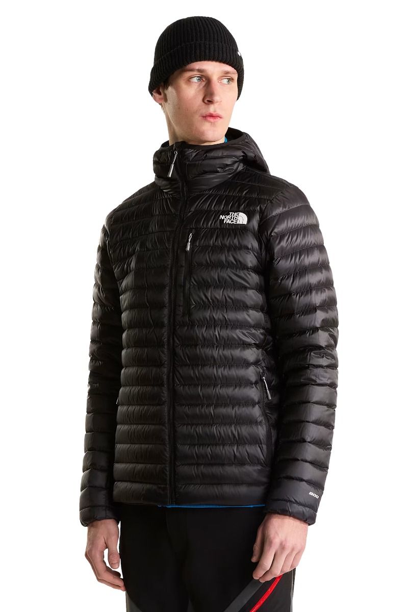 KURTKA BETTAFORCA LT DOWN HOODIE-TNF BLACK-SMOKED PEARL