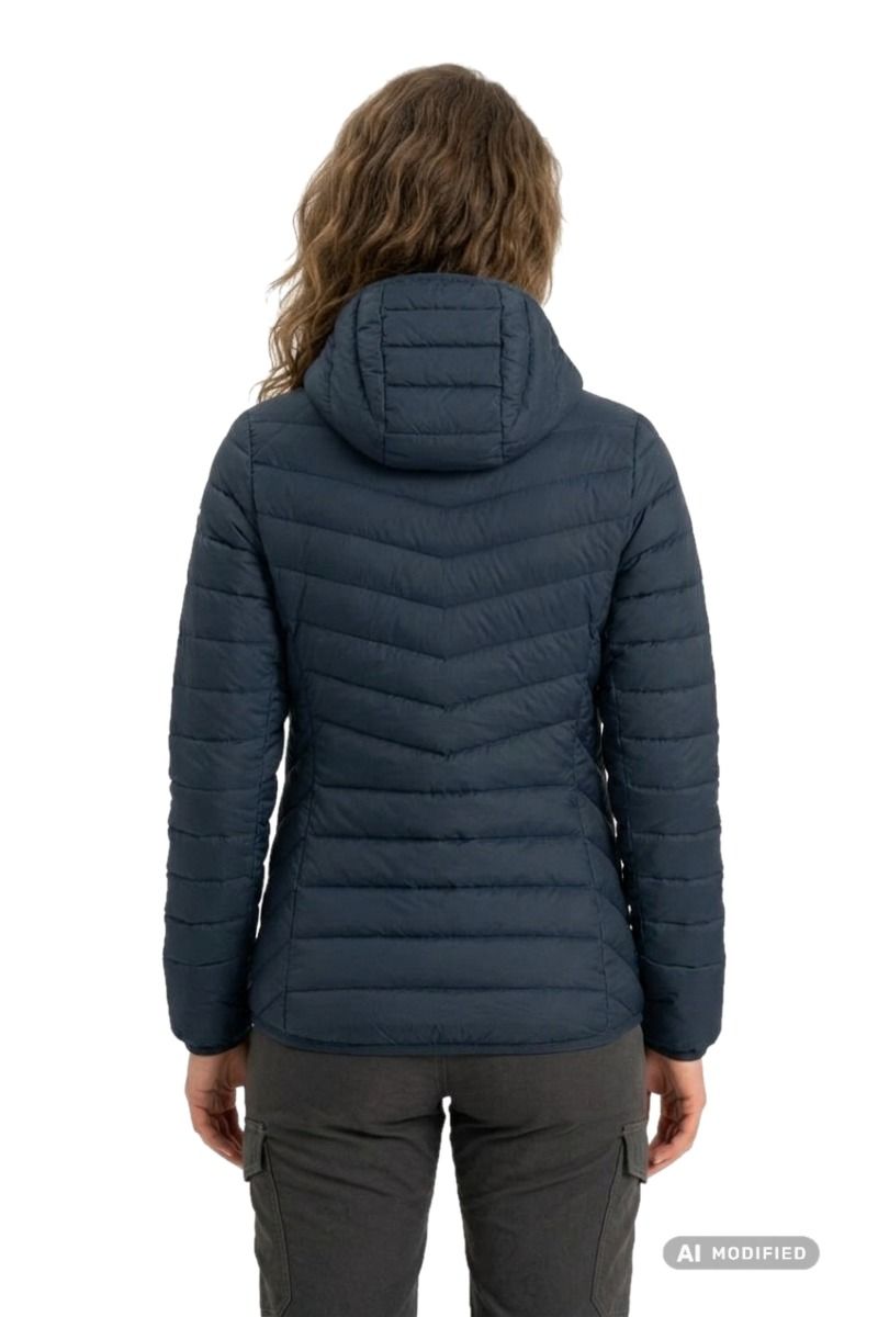 KURTKA BRENTA DOWN WOMEN-BLUEBERRY
