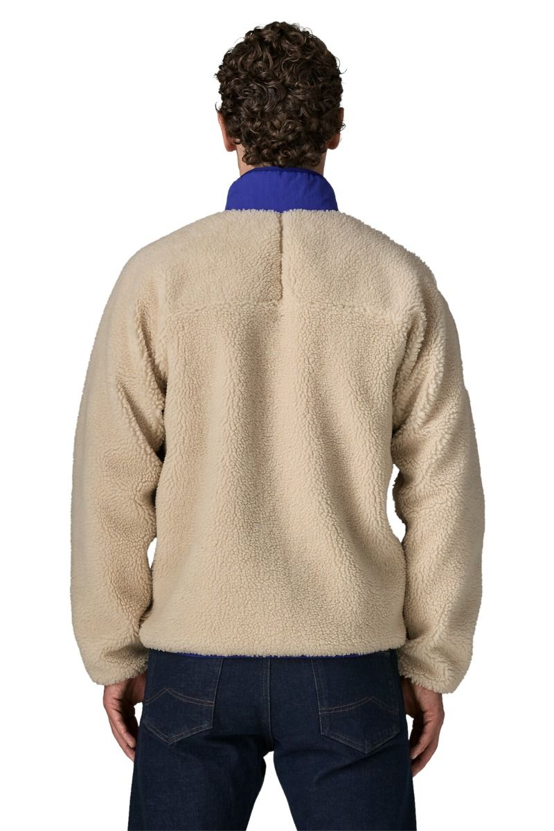 KURTKA CLASSIC RETRO-X-DARK NATURAL-COBALT BLUE