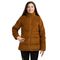 PŁASZCZ CORD FJORD COAT WOMEN-SHELTER BROWN OCIEPLANY